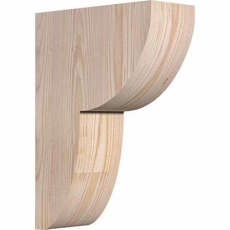 Ekena Millwork Crestline Rough Sawn Corbel, Douglas Fir, 4"W x 10"D x 14"H COR04X10X14CRE00RDF